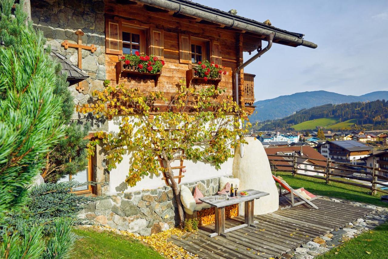 Almdorf Flachau - Luxus Hüttenurlaub Exterior foto